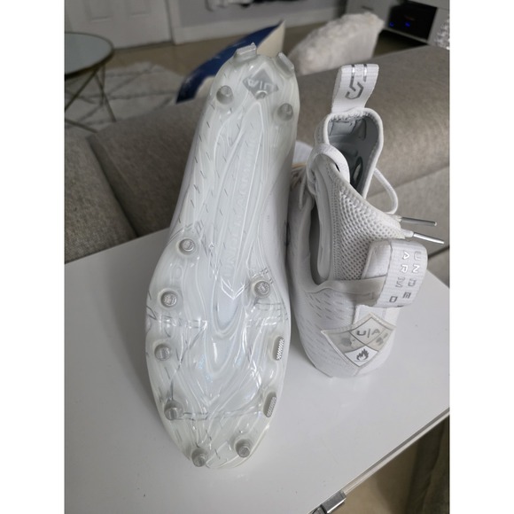 Under Armour UA Spotlight Lux MC 2.0 Football Cleats 3025082-100 Men's Size 12 - Picture 4 of 5